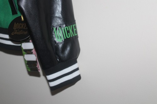 Wicked Varsity Bomber Jacket Justice Girls NEW - Picture 3 of 11