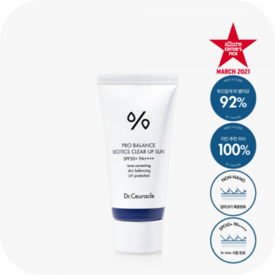 Dr.Ceuracle Pro Balance Biotics Clear Up Sun SPF50+ PA++++ 50ml / SAMPLE GIFTS
