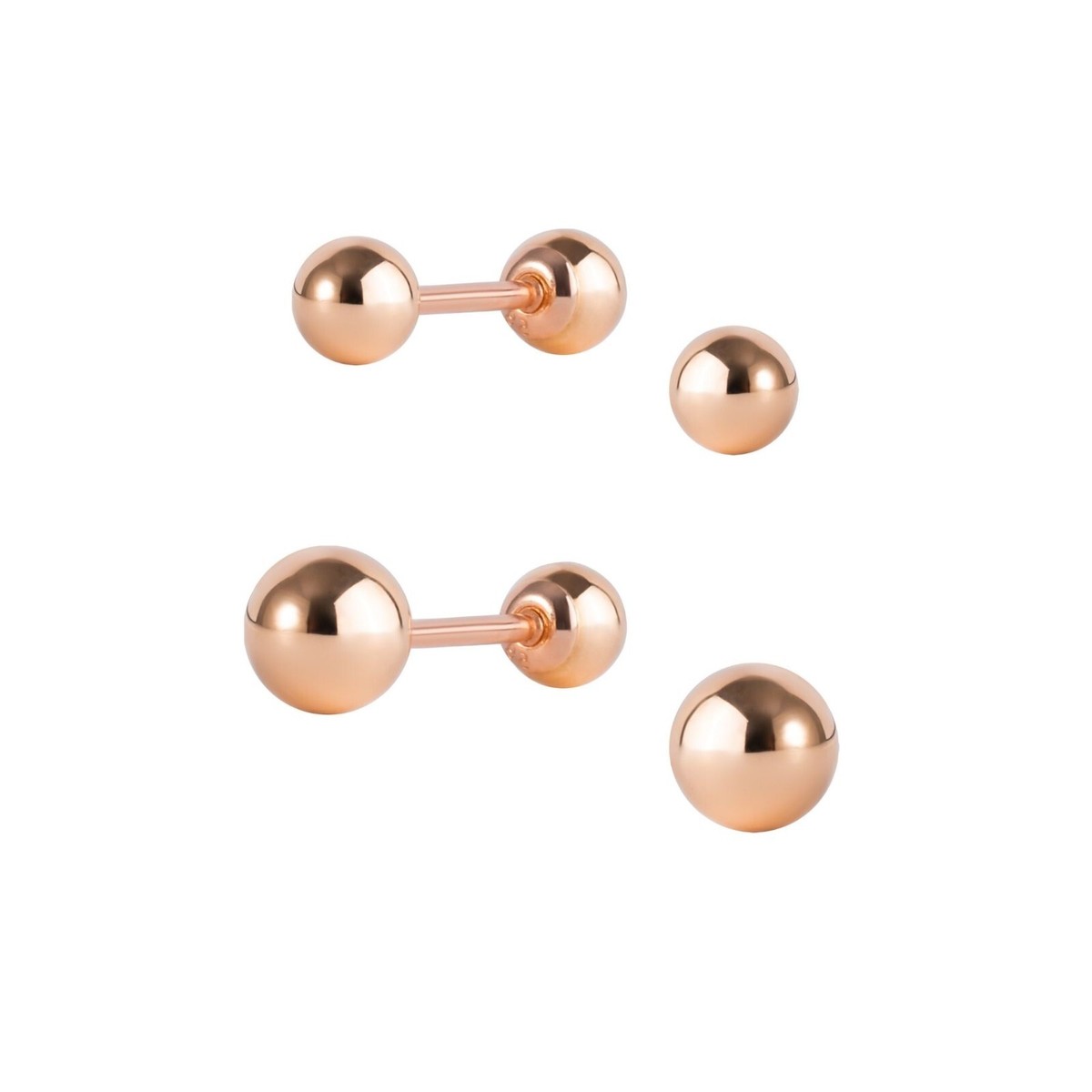 14K SOLID GOLD BALL PIERCING 3mm (SOLD AS A PIECE) | eBay