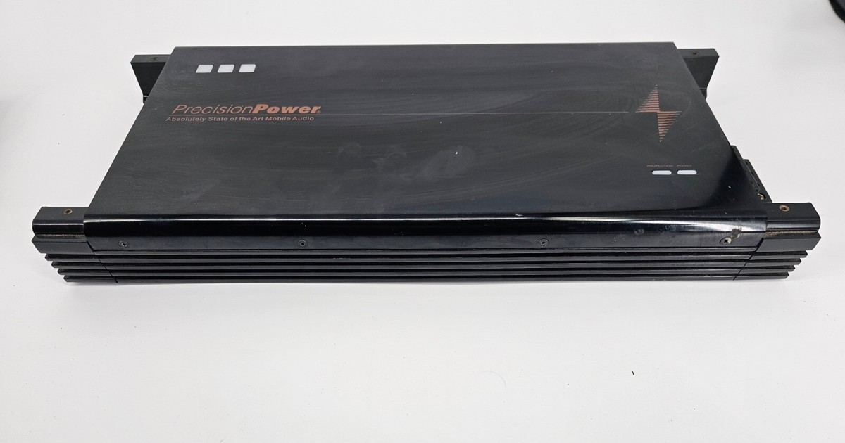 Precision Power BK520.4 4 Channel Old School PPI Black Ice Car