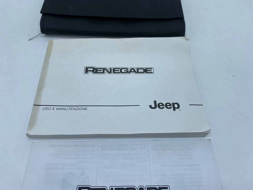 LIBRETTO USO E MANUTENZIONE JEEP RENEGADE 2015 TEDESCO ORIGINALE - Immagine 2 di 4