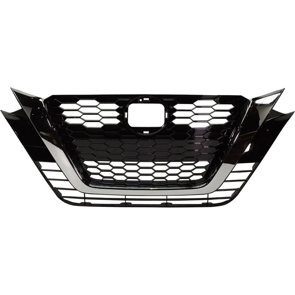 New Front Grille Assembly Black Fits 2019 2020 2021 2022 Nissan Altima NI1200292 Foto 2 de 4