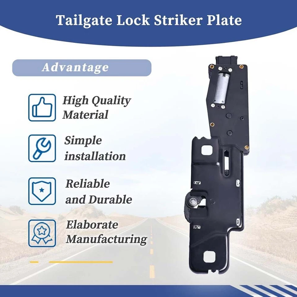 4F9827383G защелка багажника силовая ударная пластина замок двигателя для Audi Q5 Q7 A6 - Изображение 2 из 4
