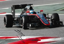 Fernando Alonso "McLaren" autograph signed 20x30 cm picture