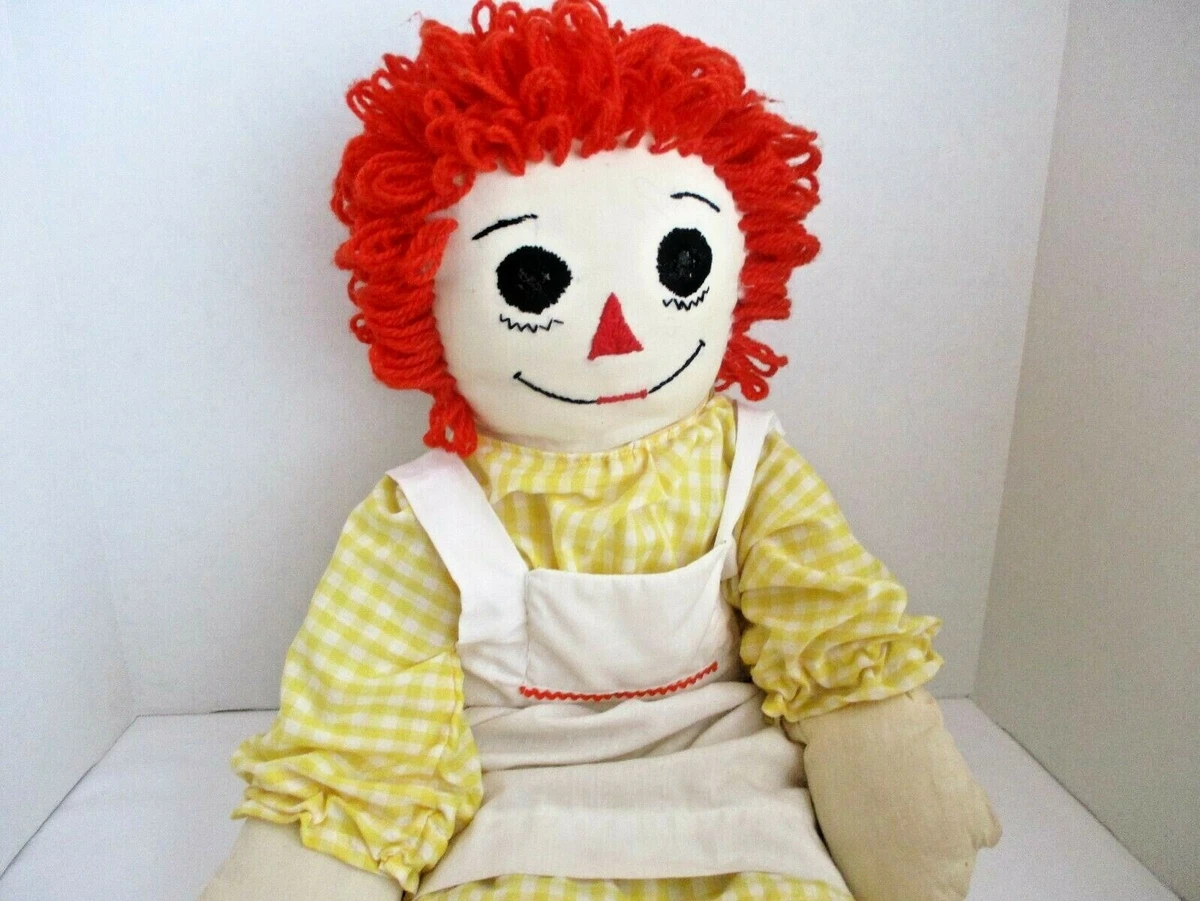 Raggedy ann best sale doll ebay