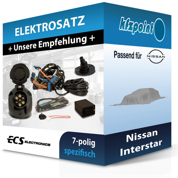 FüR Nissan Interstar 06.2024-Jetzt Ecs E-Satz 7Polig Fahrzeugspezifisch Pkw Neu-image