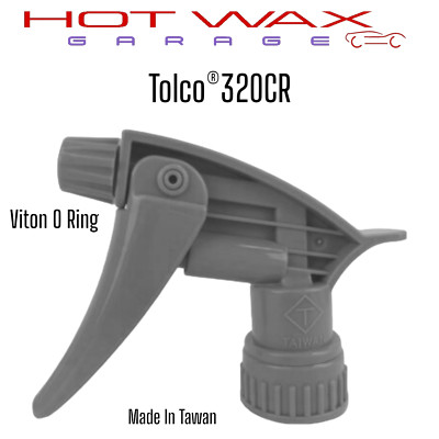 Tolco  320-CR Industrial Heavy Duty Chemical Resistant Trigger Sprayer Car