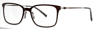 ASPIRE Ambitious Brown Mens Rectangle Full Rim Eyeglasses 53-18-145 B:38