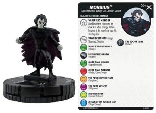 WIZKIDS Marvel Heroclix - Earth X - MORBIUS #004