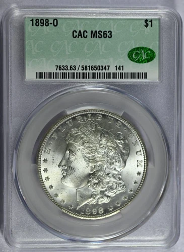 1898-O CACG MS63 Morgan Dollar