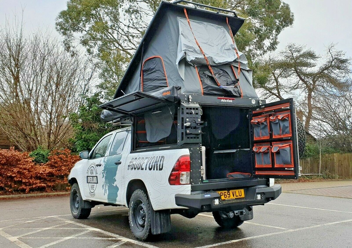 ALU-CAB Canopy Camper Module for Pick Up Trucks UK