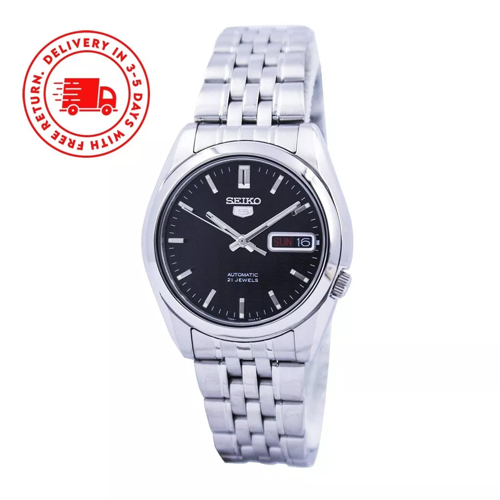 Seiko 5 black clearance case