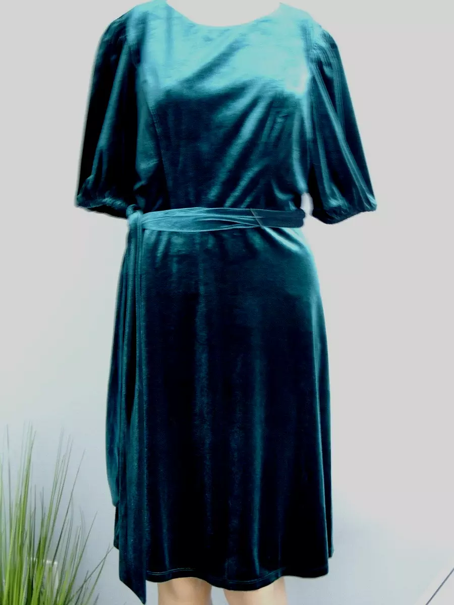 Velvet clearance dress price