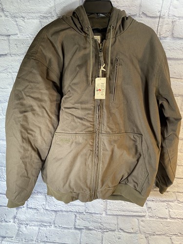 Redhead Men's Canvas Work Hooded Jacket 