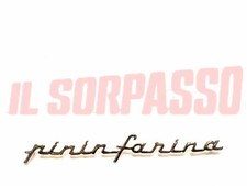 SCRITTA SIGLA POSTERIORE LANCIA FLAMINIA COUPE PININFARINA + FERRARI