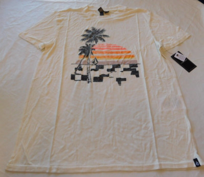 Volcom Ladies Women's Size M 8 Short Sleeve t shirt Tern N Bern SS SWH NWT