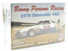 Salvino JR Models "First" Benny Parsons 1978 Oldsmobile 442 1/25 Model Car Kit