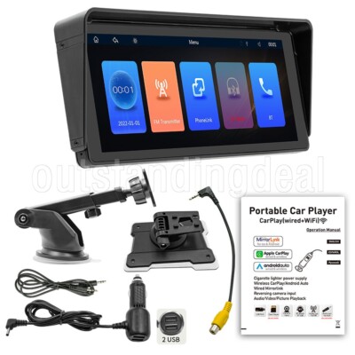 B5313 MP5 Car Player Bluetooth Player FM Transmitter for CarPlay Androidauto SZ