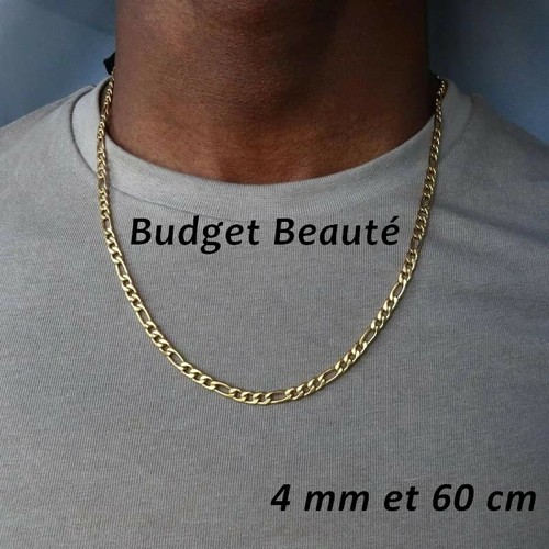 Collier Acier Inoxydable Hypoallergénique 4.5mm Collier Chaîne