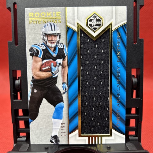2017 Panini Limited Phenoms Trikots/99 Christian McCaffrey #RPJ-CM Rookie RC