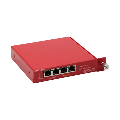 Datacom CTP-1000 4-Port 1GbE Network TAP Aggregation Appliance m. Rack Ear