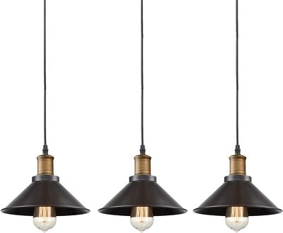 Lamparas Techo Modernas Bronze Colgantes 3 Pack Sala Cocina Comedor Dromitorio