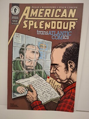 AMERICAN SPLENDOUR TRANS ATLANTIC Comics #1 RARE