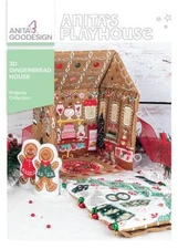 3D Gingerbread House Anita Goodesign Embroidery Machine Design CD NEW