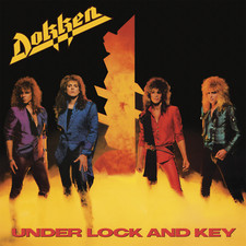 DOKKEN Under Lock and Key BANNER HUGE 4X4 Ft Fabric Poster Tapestry Album Art