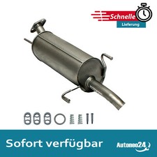 Endschalldämpfer für Opel Zafira A (F75_) 1.6/1.8/2.2 16V ab. 1999-, Auspuff