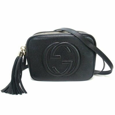 gucci disco bag second hand Gucci 308364 Diagonal Hanging Leather Small Disco Shoulder Bag Women Second Hand | eBay
