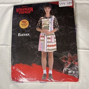 Déguisement Eleven Stranger Things - Robe Blanche Cosplay - Fibre De Lait