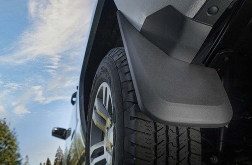 Husky Liners 15 Chevrolet Silverado 3500 HD Black Dually Rear Mud Guards - Picture 11 of 13