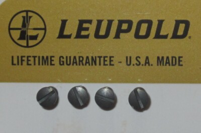 Leupold Scope Ring Screws Slotted Head