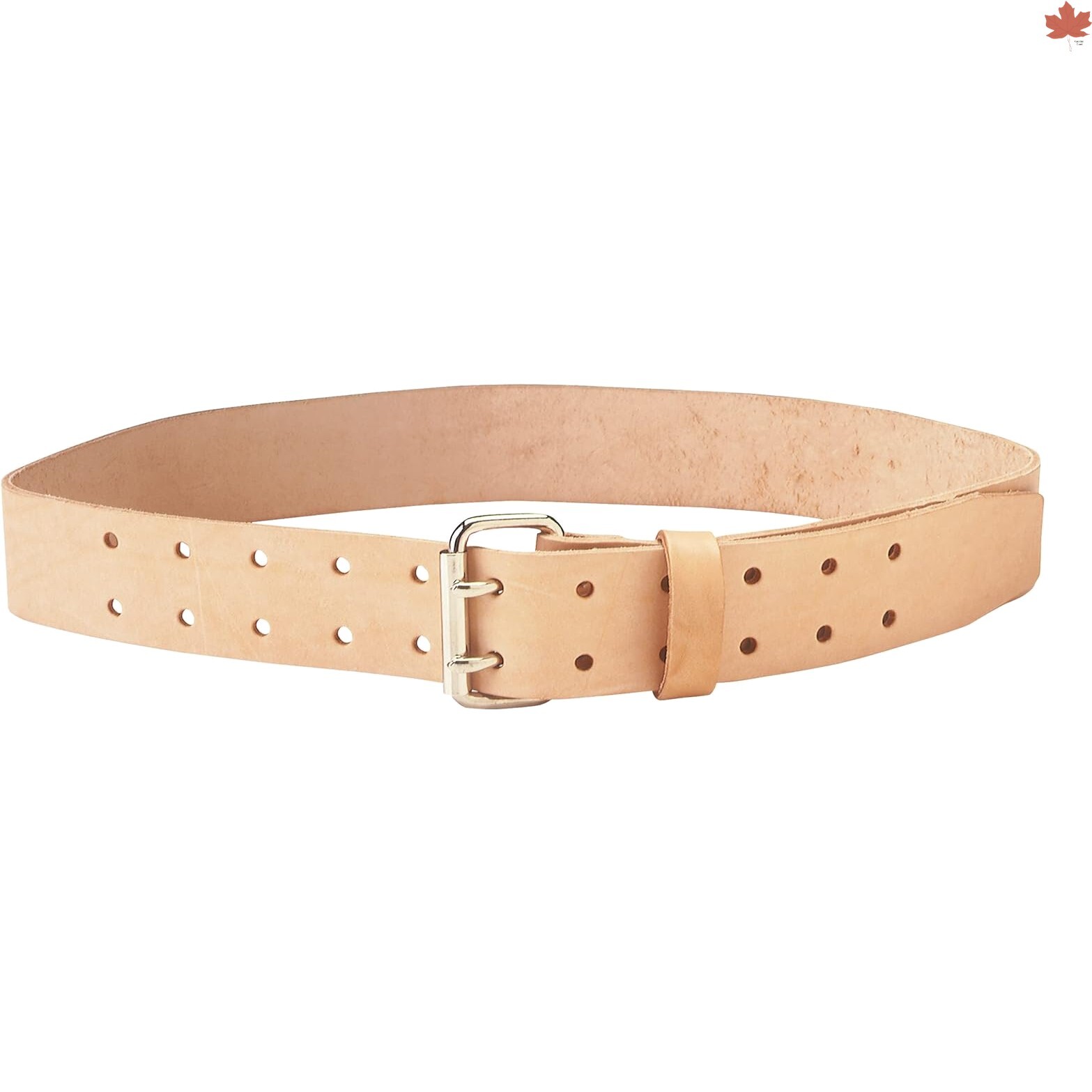 Heavy Duty Durable Leather Work Belt Adjustable Top Grain 2Inch