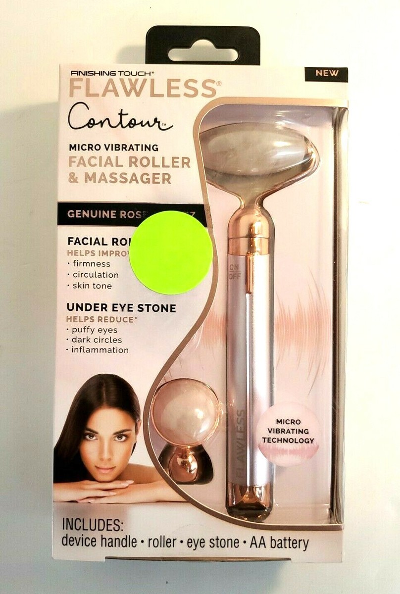finishing touch flawless contour vibrating facial roller & massager reviews Energy Beauty Bar | T Shape Face Massager main image 1
