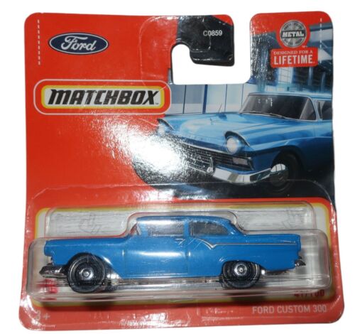 Matchbox Ford Custom 300 Blue 41/100 - Factory Sealed Package
