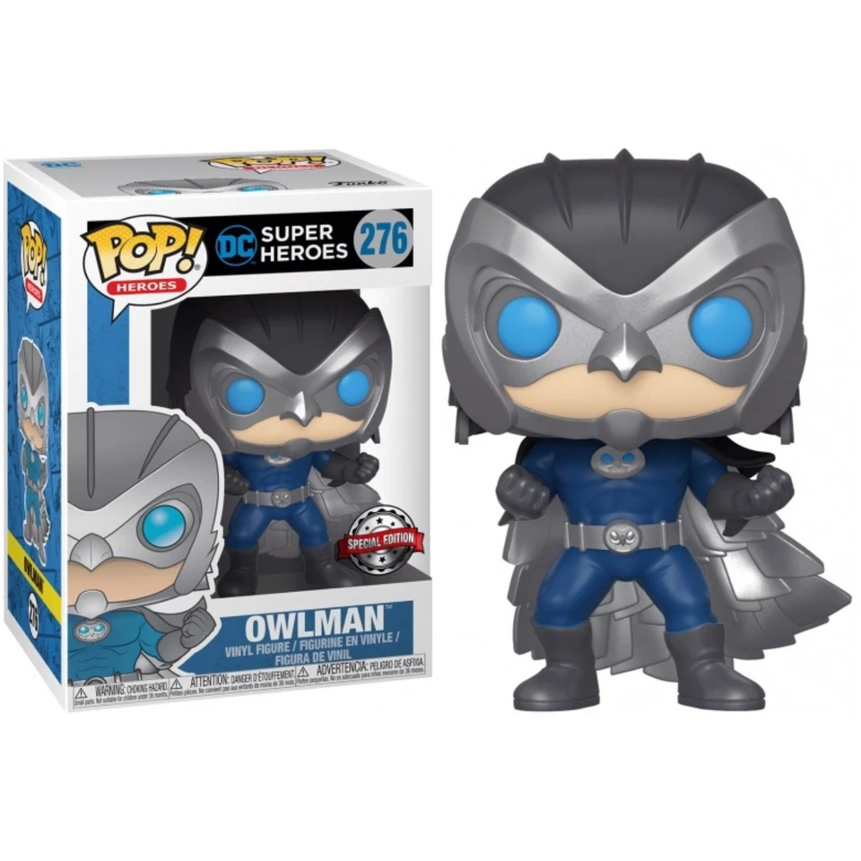 Owlman 279 Figura Funko Pop Heroes Dc Super Heroes Estatuas Comics Tebeo Vinilo - Imagen 4 de 4