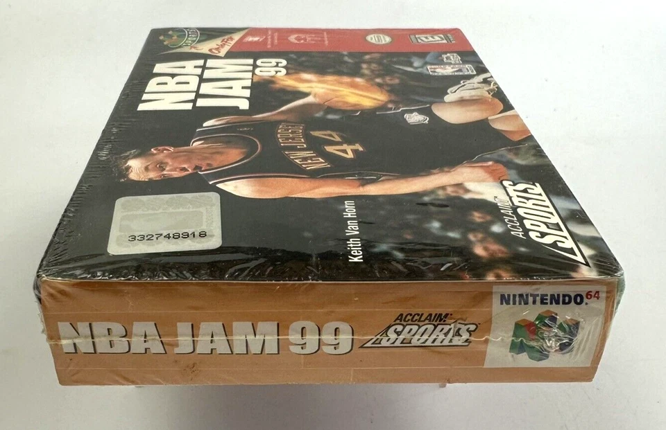 Nintendo 64 NBA Jam 99, New And Sealed - **Flaw** - Image 4 of 4