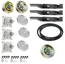 48" Deck Spindle Blade Pulley Belt Rebuild Kit for Craftsman GTH2548 XPA XPB 48"