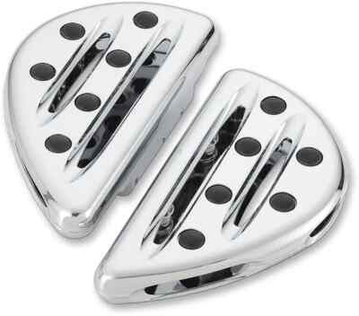 AN Deep Cut Adj Passenger Floorboards Chrome Pr Dyna Switchback 16