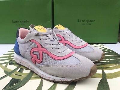 Kate Spade Trainers New York Tennis Shoes Brigitte Runner Pink Uk  UK