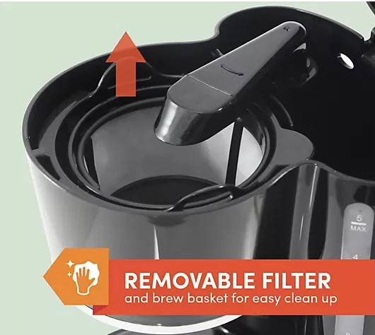 Cafetera Elite Cuisine de 5 tazas con pausa y servicio Foto 3 de 4