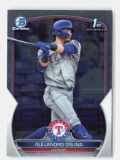 2023 Bowman #BCP-131 Alejandro Osuna Chrome Prospects