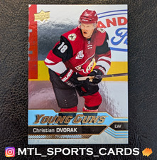 2016-17 Upper Deck #235 Christian Dvorak Young Guns Silver Foil Rookie