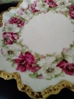 ANTIQUE LIMOGES FRANCE A.LANTERNIER HAND PAINTED 9"Gold Trim — photo 2