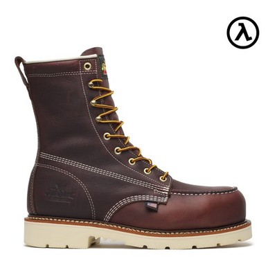 THOROGOOD 8'' AMERICAN LEGACY NANO MOC TOE LEATHER MEN'S WORK BOOTS 804-6210