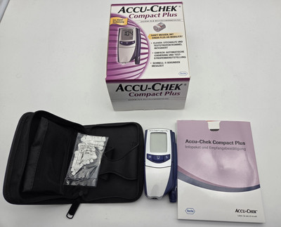 Accu Chek Compact Plus Messgerät mg/dL OVP