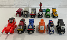 Lot of 12 Thomas & Friends Wooden Railway Tra...