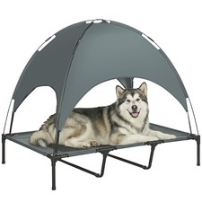 Elevated Pet Bed Dog Foldable Cot Tent Canopy Instant Shelter Outdoor